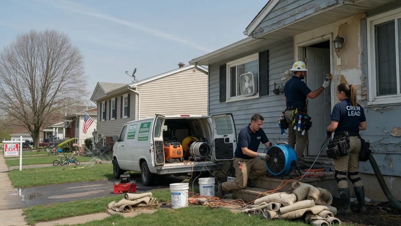 Flood Cleanup in Los Alamos, CA near me